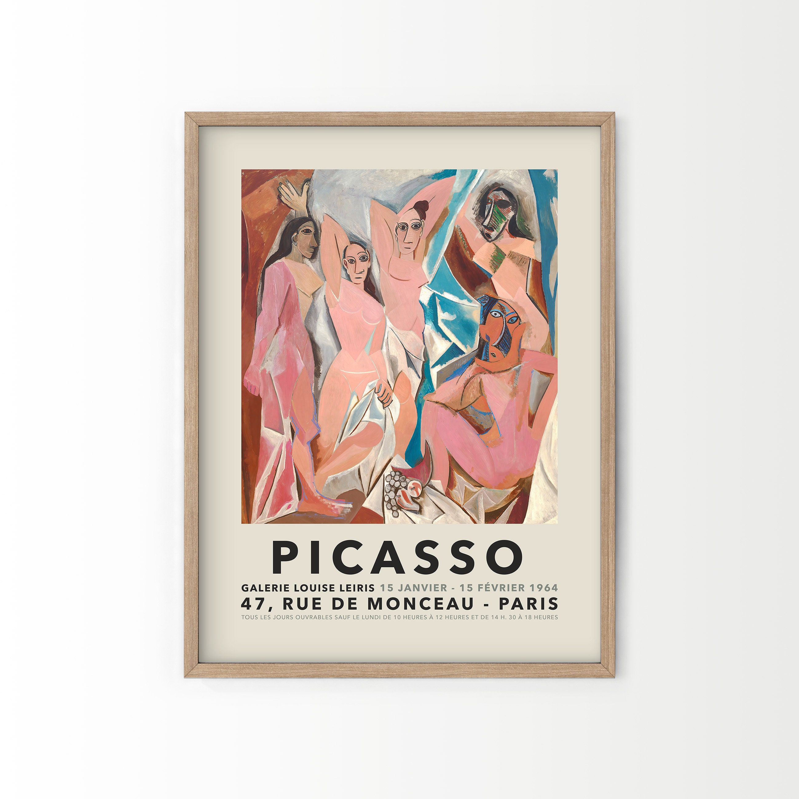 Buy Picasso Le Cubisme Poster Les Demoiselles Online in India - Etsy