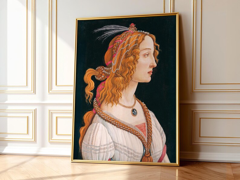 Botticelli art print Renaissance wall art Italian masterpiece Famous artwork poster Classical art poster Wedding gift idea 21 4 image 11