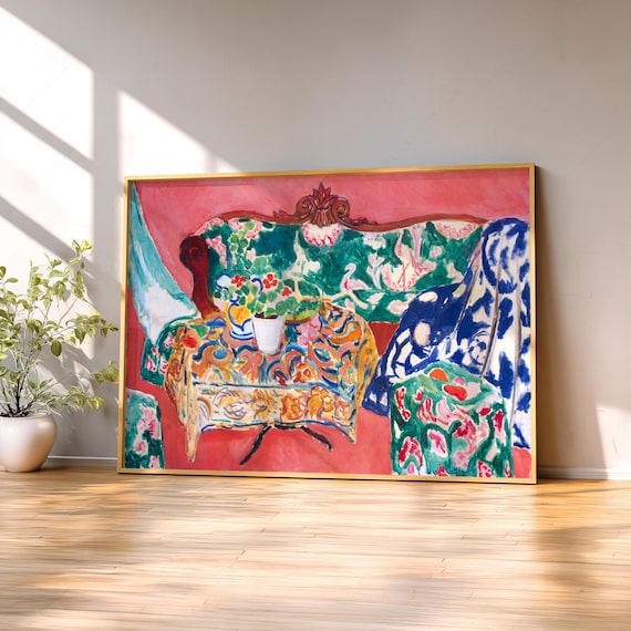 Henri Matisse Seville Still Life Print: Vintage Spanish Interior