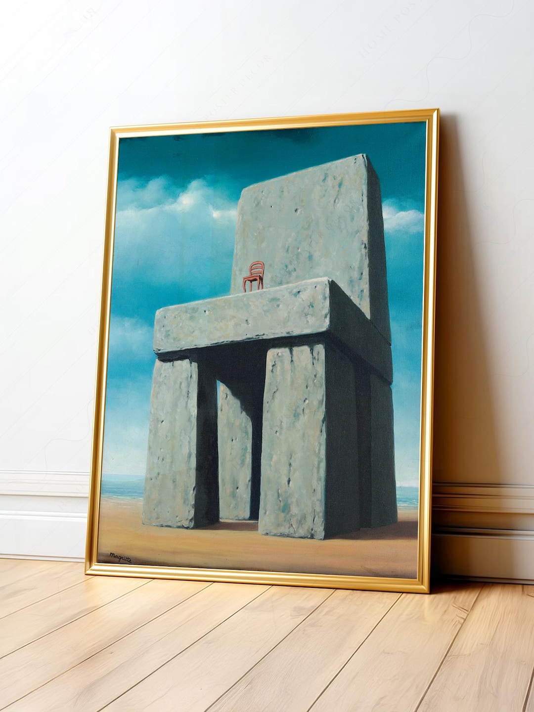 René Magritte, the Legend of the Centuries, Surrealist Art Print 8