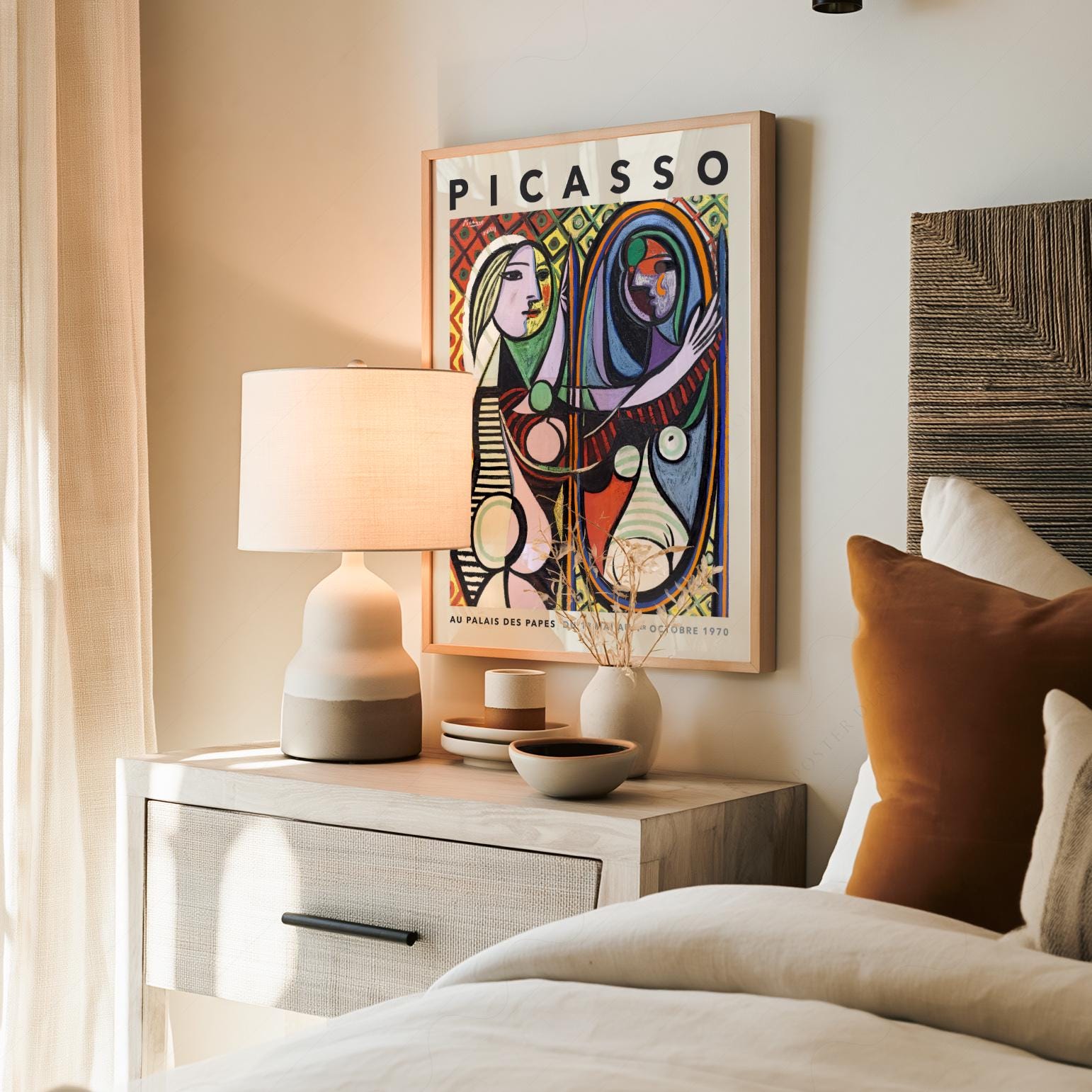 Pablo Picasso Girl Before a Mirror Print: Modernist Home Decor - Etsy