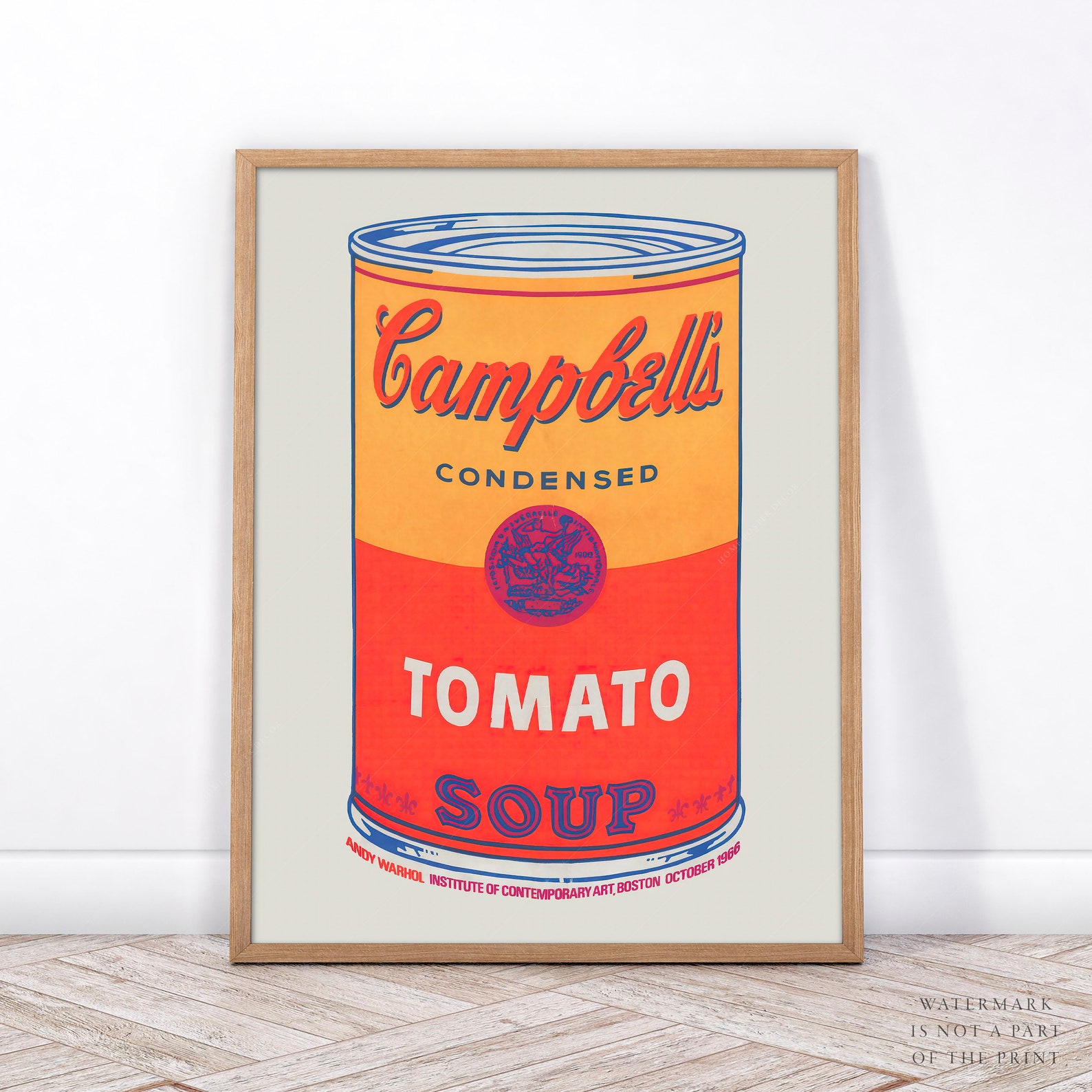 Andy Warhol Campbell's Soup Tomato Cans Pop Art Retro - Etsy