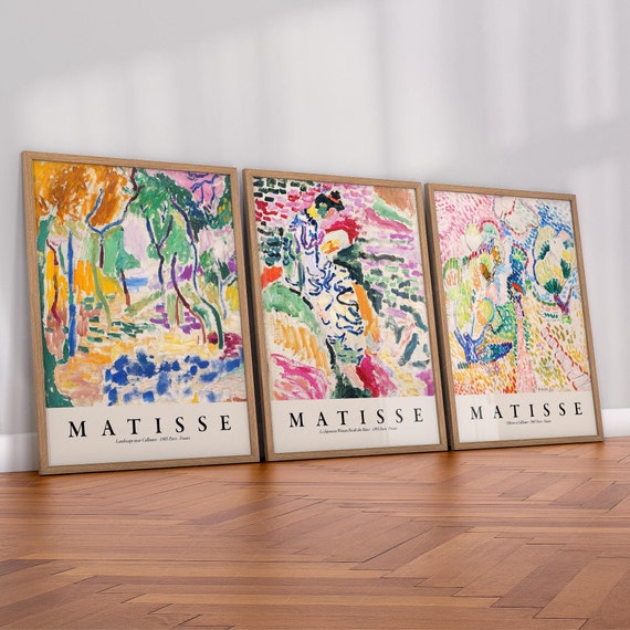 Henri Matisse Gallery Wall, Matisse the Joy of Life
