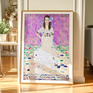 Gustav Klimt Poster: Portrait of Mada Primavesi, Museum Quality Print 3 image 3