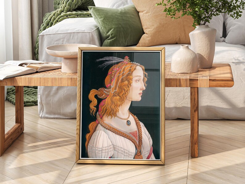 Botticelli art print Renaissance wall art Italian masterpiece Famous artwork poster Classical art poster Wedding gift idea 21 4 image 9