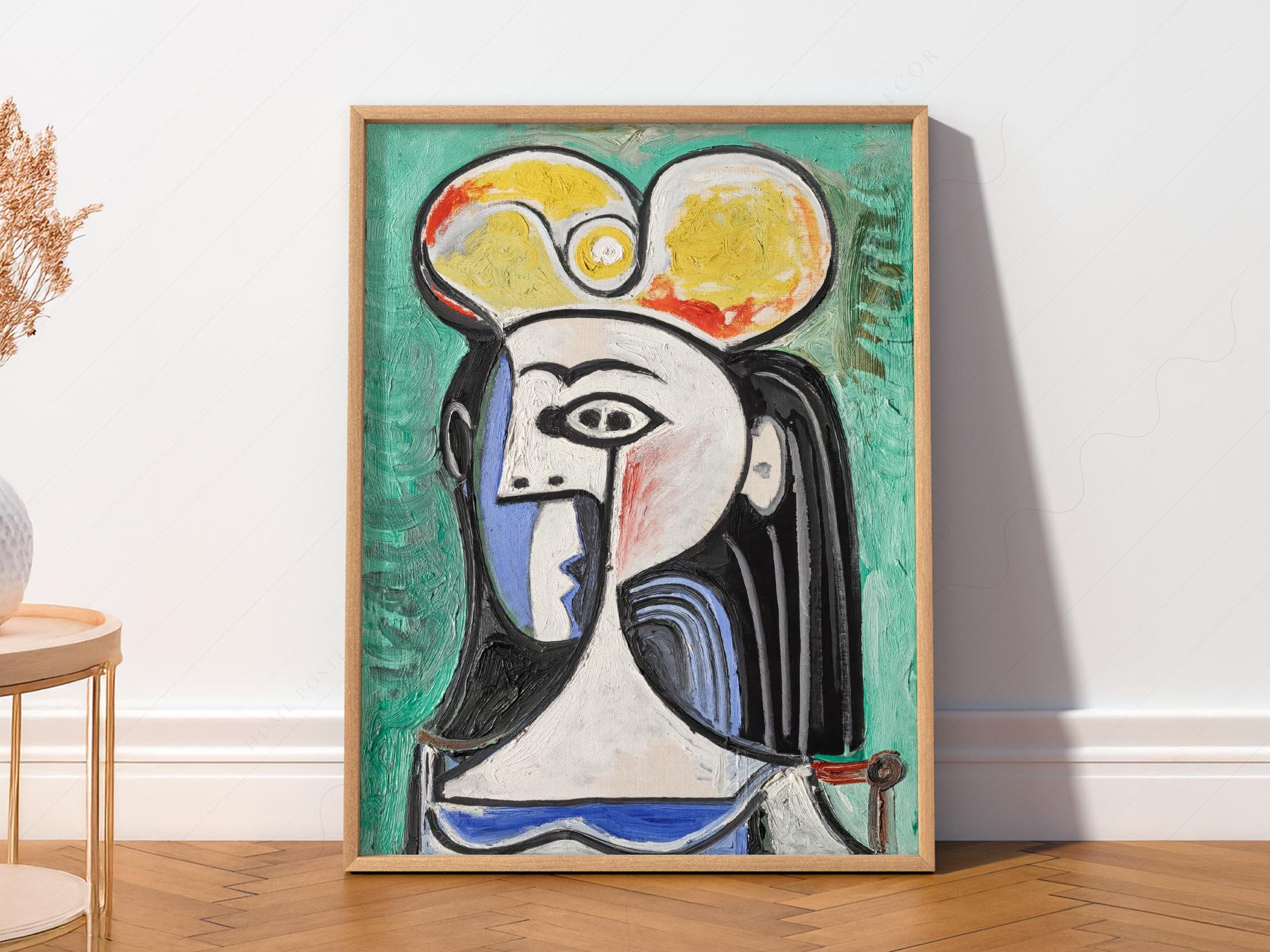 【稀少輸入本】Cubist Picasso アートブック Picasso Abstract Woman Art Print, Cubist Mid Century Modern
