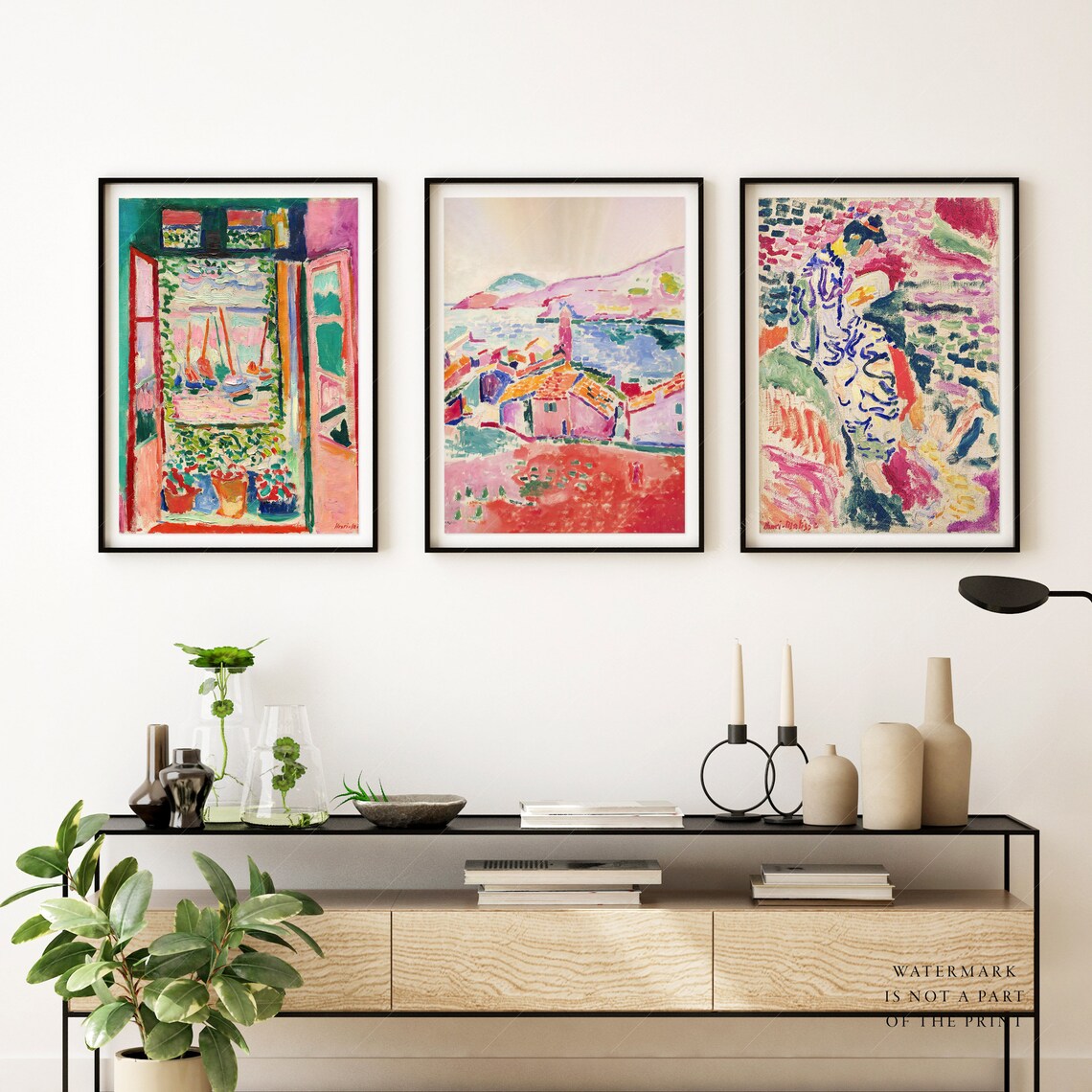 Matisse Set of 3 Matisse Printed Matisse Gallery Wall - Etsy