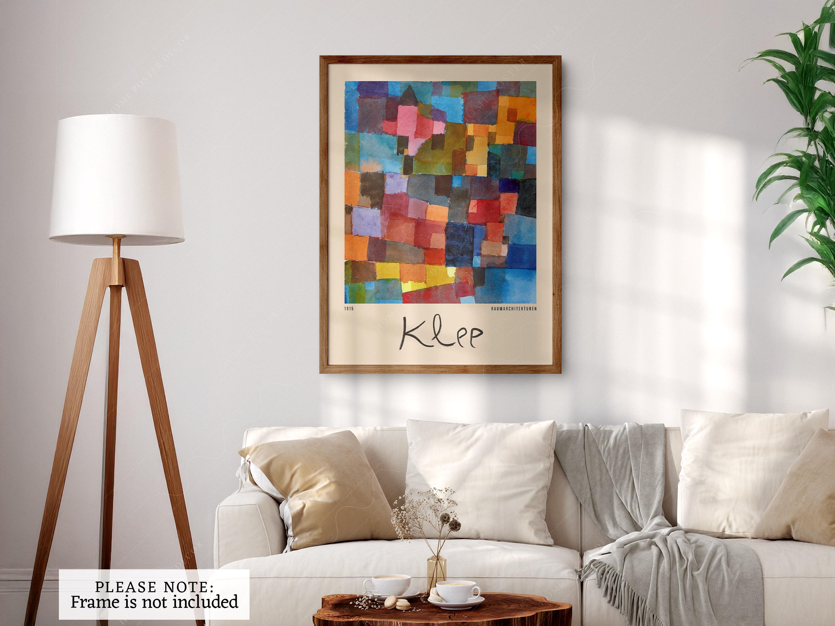 Paul Klee Bauhaus Master Exhibition Poster Abstract Print Paul Klee Bauhaus Master Exhibition Poster Abstract Print