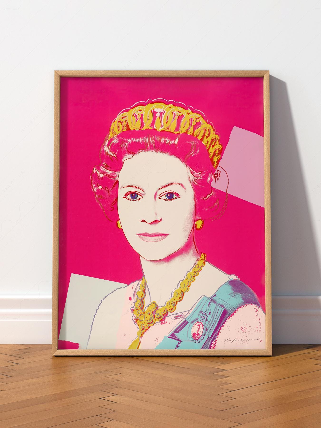 Andy Warhol Poster, Queen Elizabeth II, the Crown, Pop Art 6-1 - Etsy