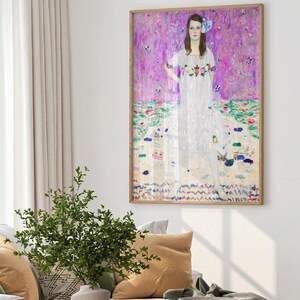Gustav Klimt Poster: Portrait of Mada Primavesi, Museum Quality Print 3 image 5