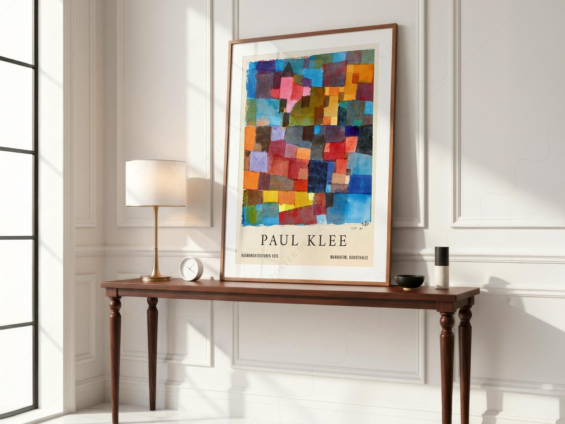 Paul Klee Bauhaus Exhibition Poster, Colorful Abstract Print 9 - Etsy