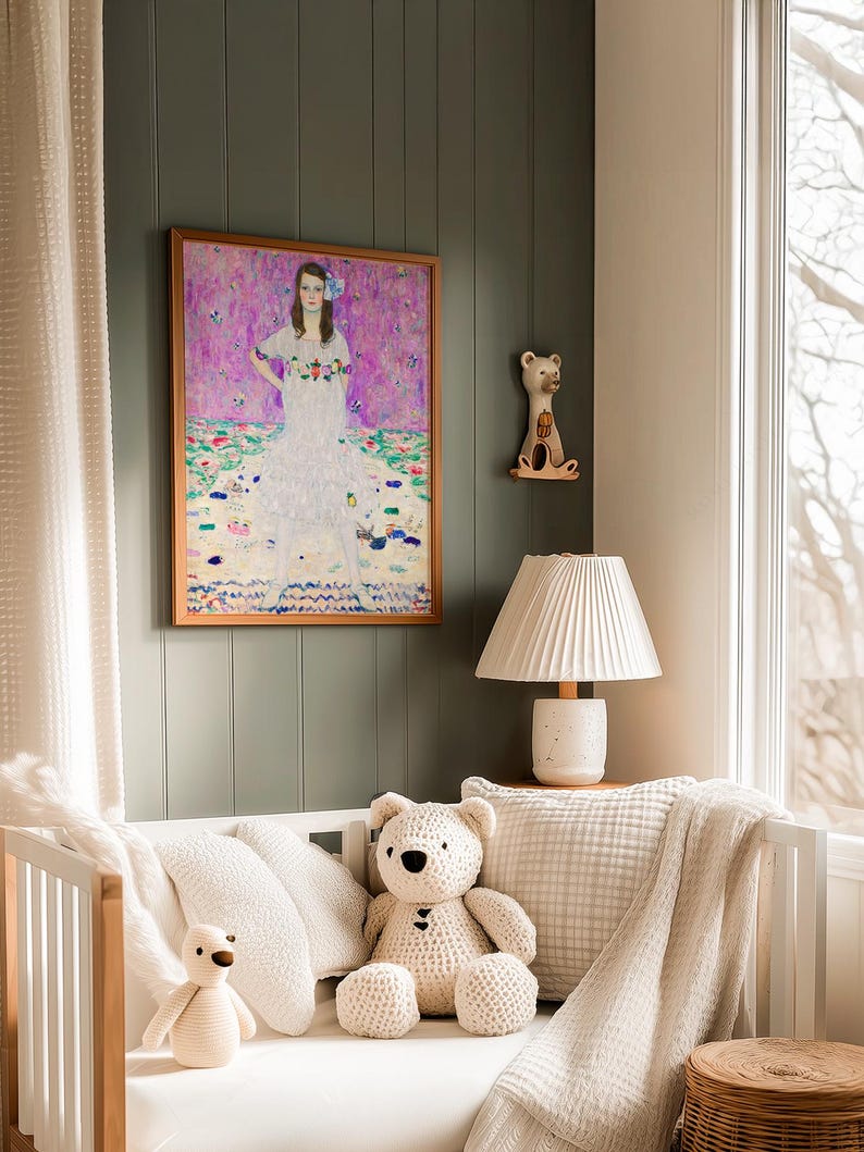 Gustav Klimt Poster: Portrait of Mada Primavesi, Museum Quality Print 3 image 8