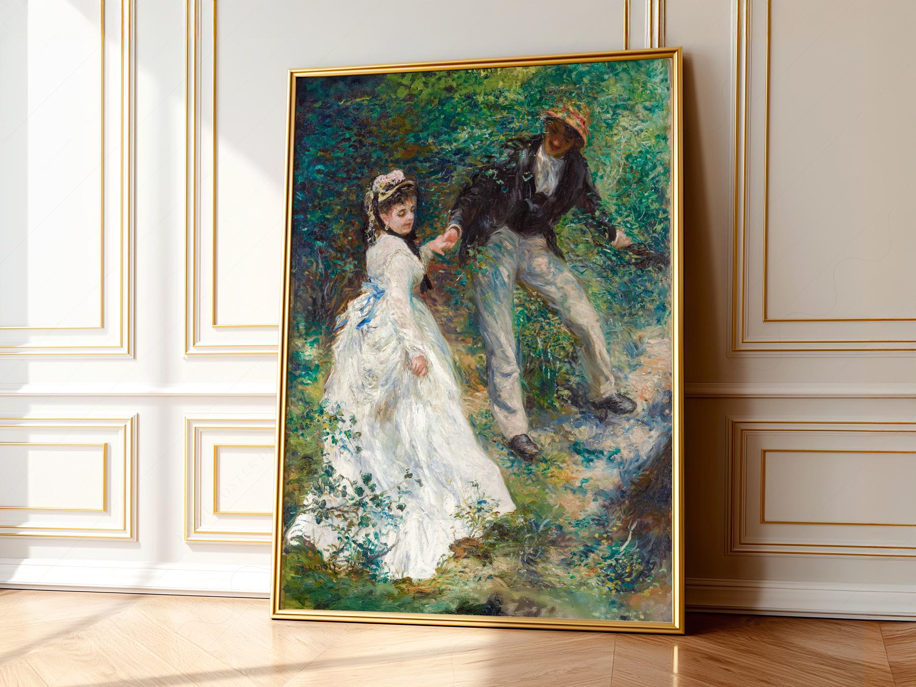 Renoir、LA PROMENADE、海外版超希少レゾネ、新品額付 File:Pierre-Auguste Renoir (French - La Promenade - Google Art