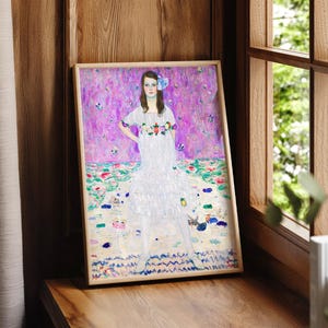 Gustav Klimt Poster: Portrait of Mada Primavesi, Museum Quality Print 3 image 6