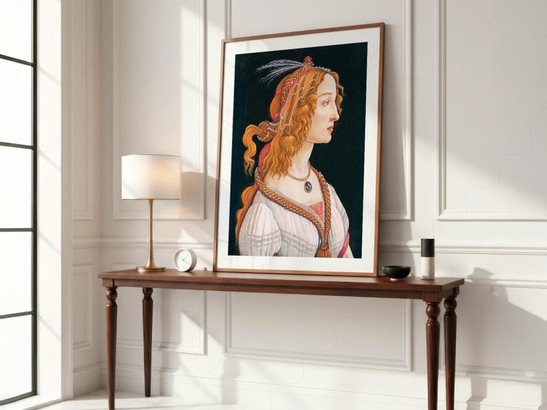 Botticelli art print Renaissance wall art Italian masterpiece Famous artwork poster Classical art poster Wedding gift idea 21 4 image 3