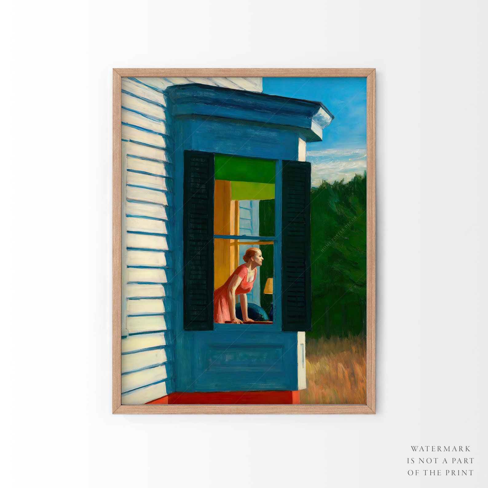 cape cod morning by edward hopper