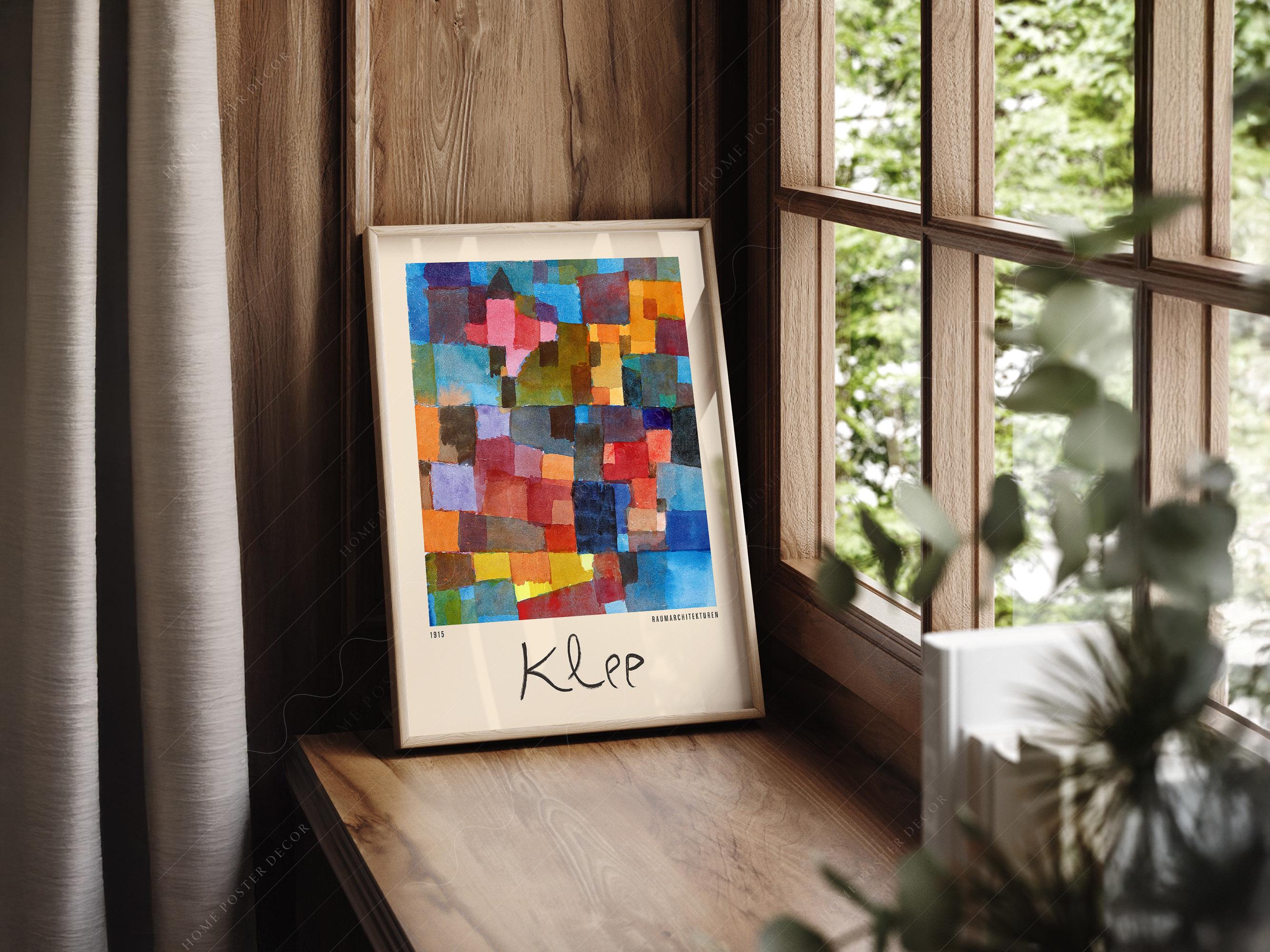 Paul Klee Bauhaus Master Exhibition Poster Abstract Print Paul Klee Bauhaus Master Exhibition Poster Abstract Print