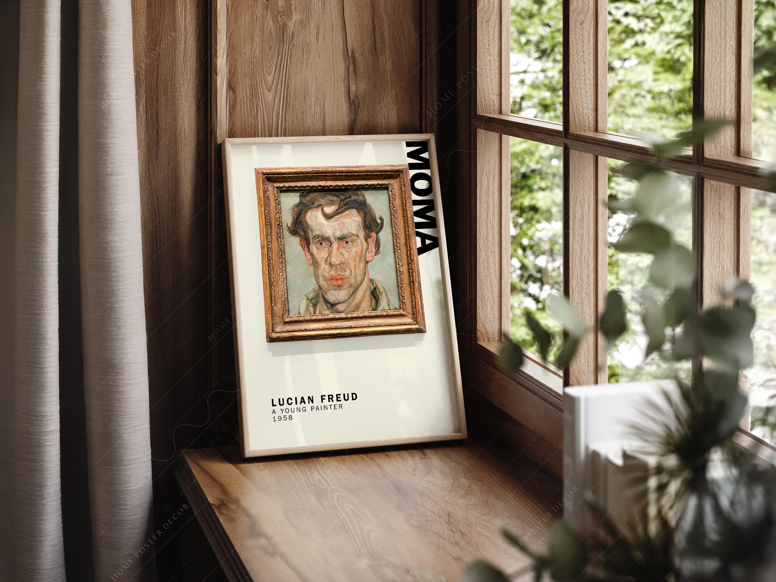 Lucian Freud、The Painter's Room 1943-4 The Painter's Room, 1944 - Lucian Freud - WikiArt.org
