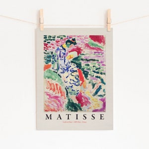 Henri Matisse Print, Matisse Exhibition, Japanese Garden, Floral Art Print, Nature Wall Art, Mid Century Modern image 4