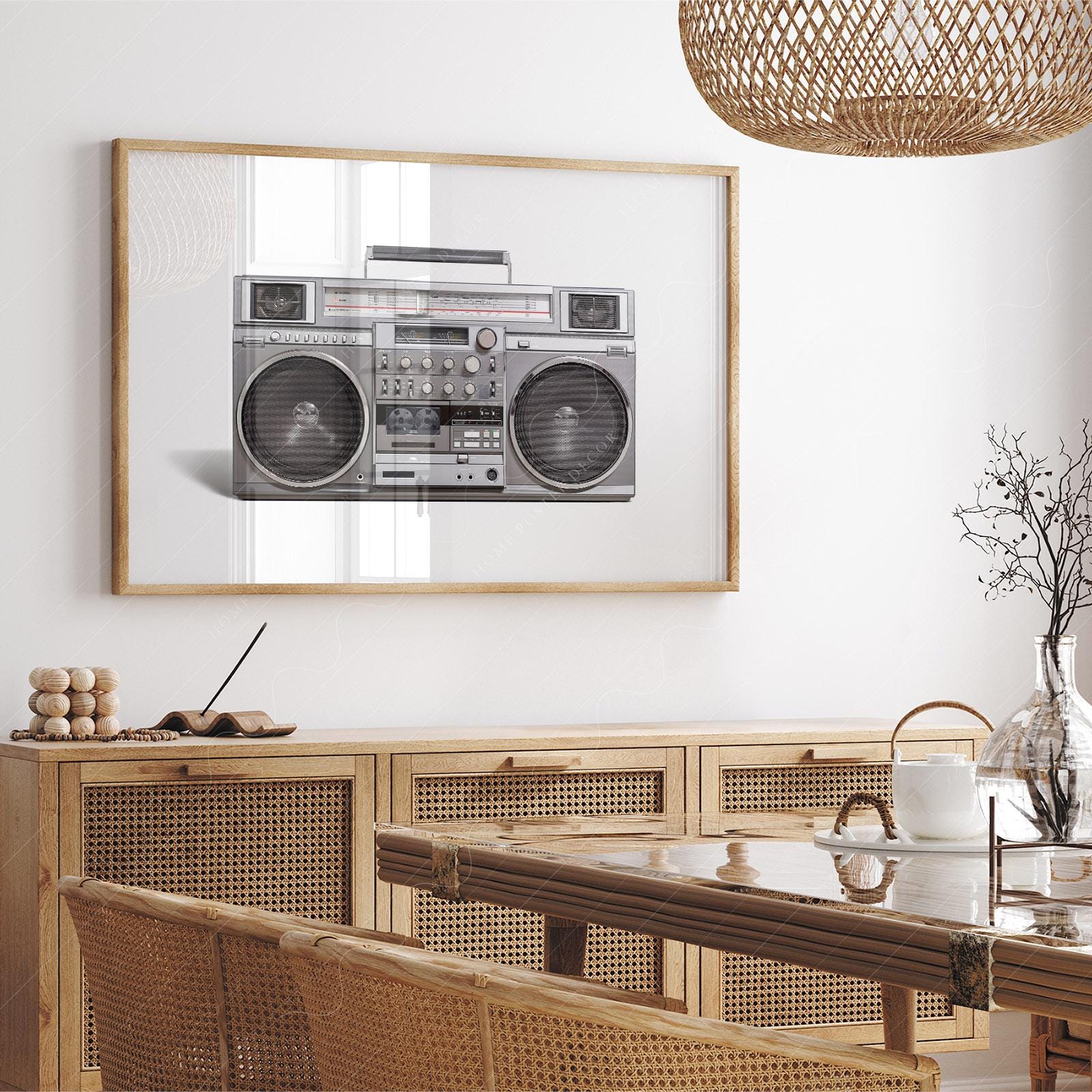 RC M90 Boombox Art Print, 80s Hip Hop Decor - Etsy