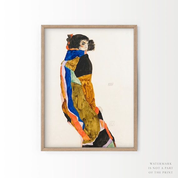 Egon Schiele Kunstdruck 60 x 90 cm