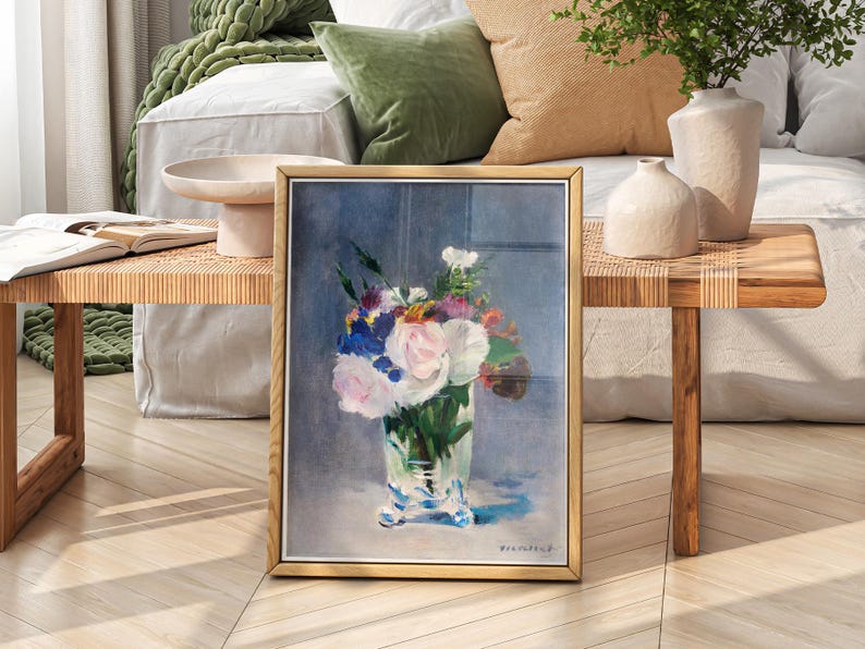 Edouard Manet Floral Print, Impressionism Fine Art image 8