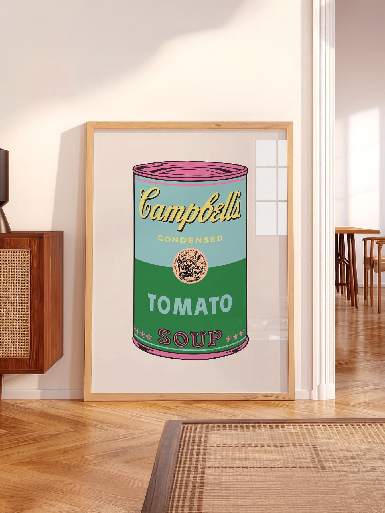 Andy Warhol Campbell's Soup Can Print, Retro Pop Art 11 - Etsy