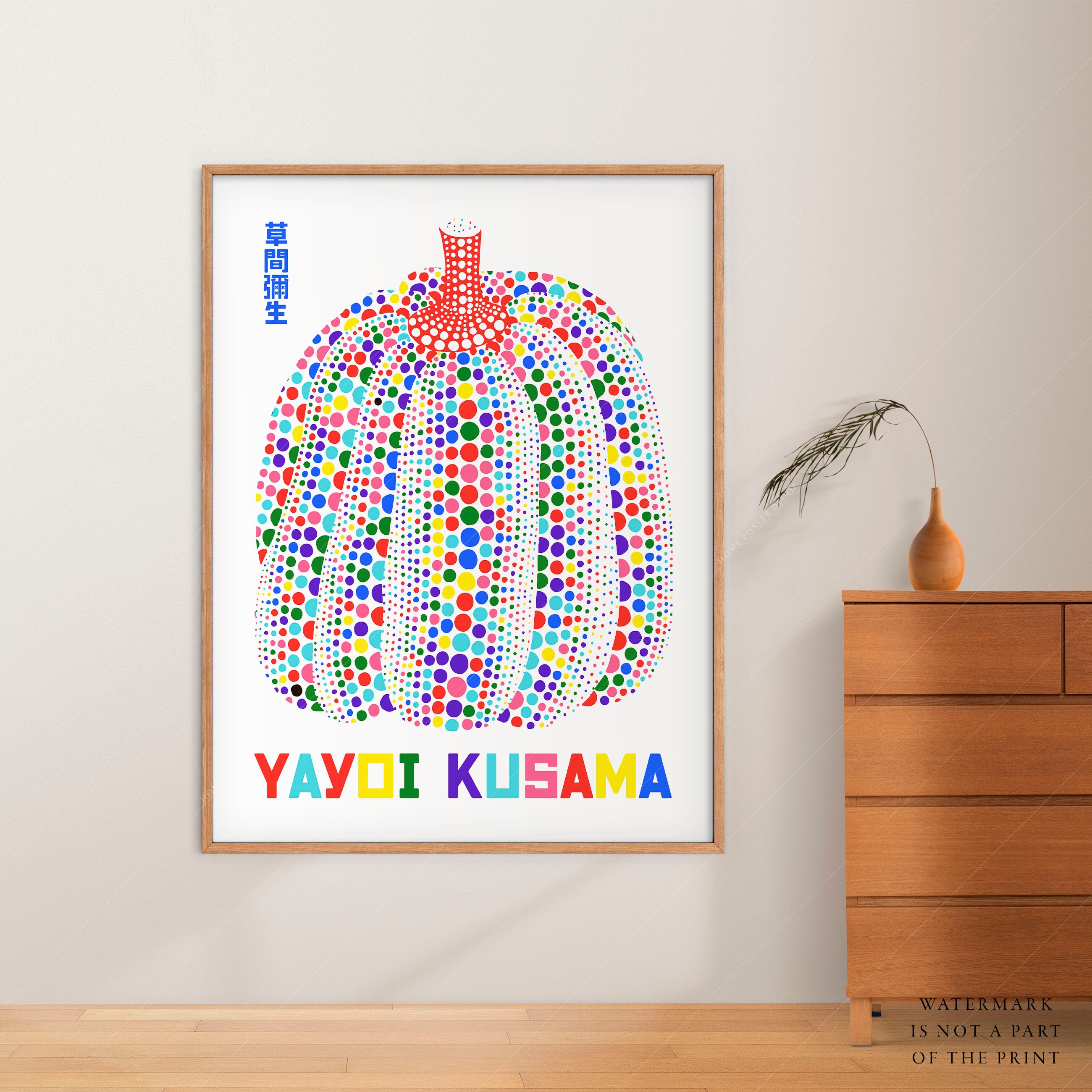 Yayoi Kusama Poster Japanese Art Sold By Daisy SKU 274513 