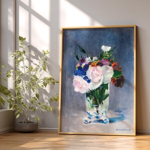 Edouard Manet Floral Print, Impressionism Fine Art image 7