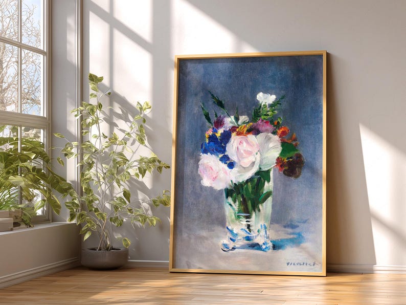 Edouard Manet Floral Print, Impressionism Fine Art image 7
