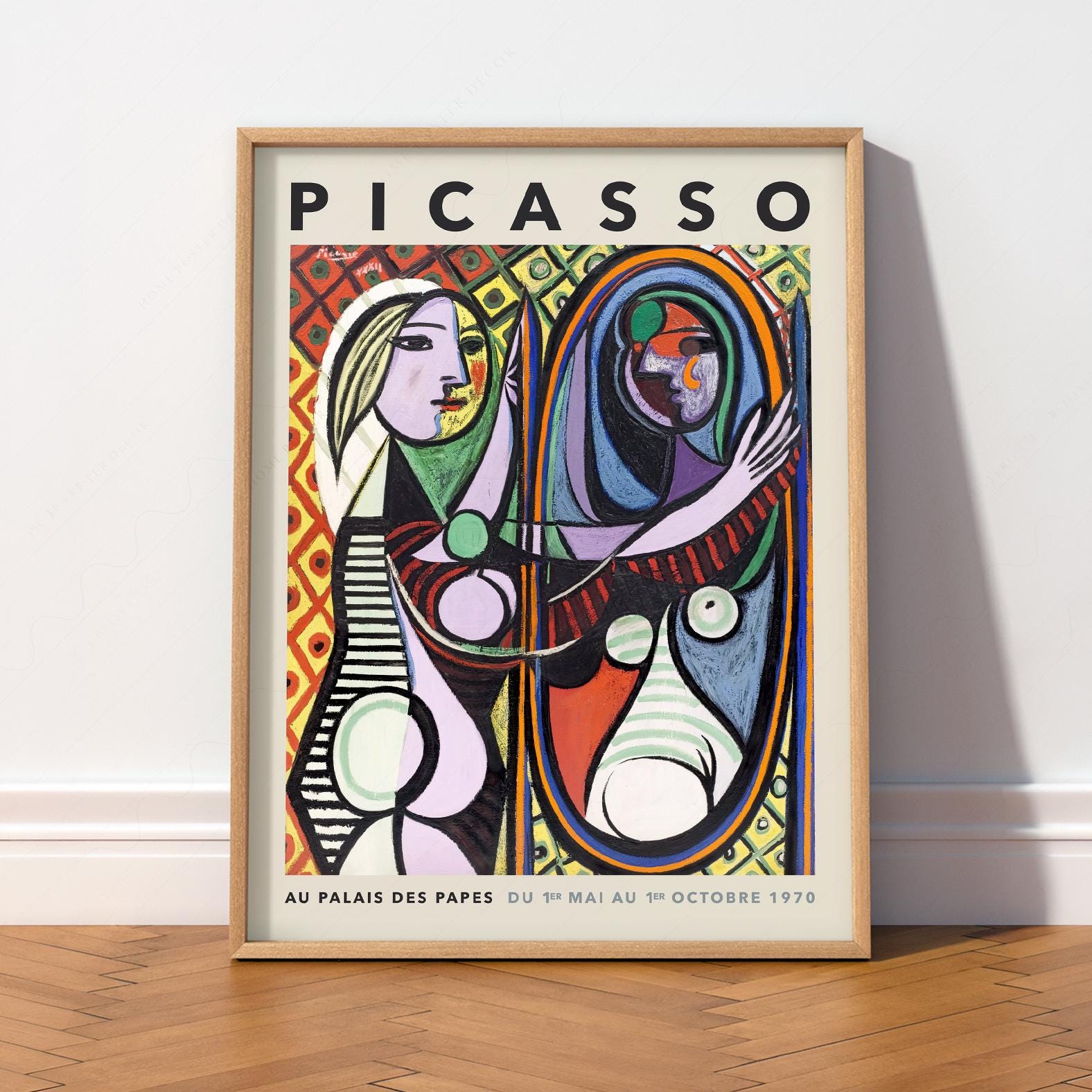 Pablo Picasso Girl Before a Mirror Print: Modernist Home Decor - Etsy