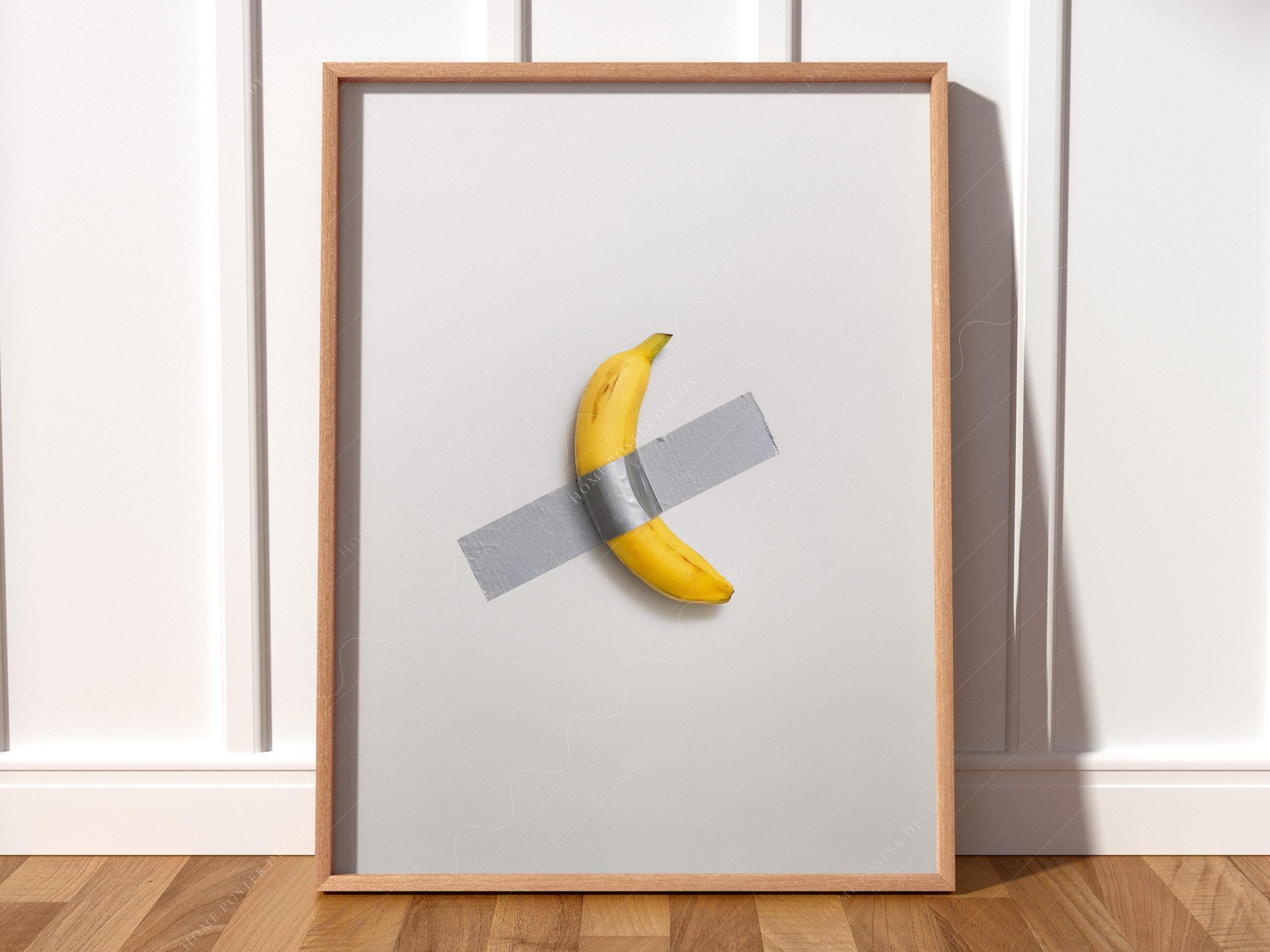 【週末セール】【3Dアート】MULTIPLE BANANA インテリア おしゃれ Banana Duct Tape Art Print: Modern Conceptual Artwork - Etsy UK