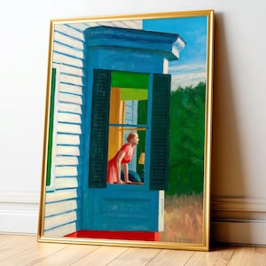 Edward Hopper : Cape Cod Morning (1950) Impression artistique