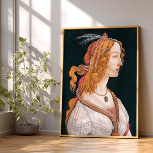Botticelli art print Renaissance wall art Italian masterpiece Famous artwork poster Classical art poster Wedding gift idea 21 4 image 8