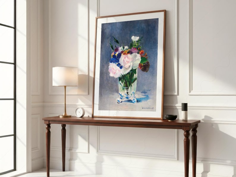 Edouard Manet Floral Print, Impressionism Fine Art image 3