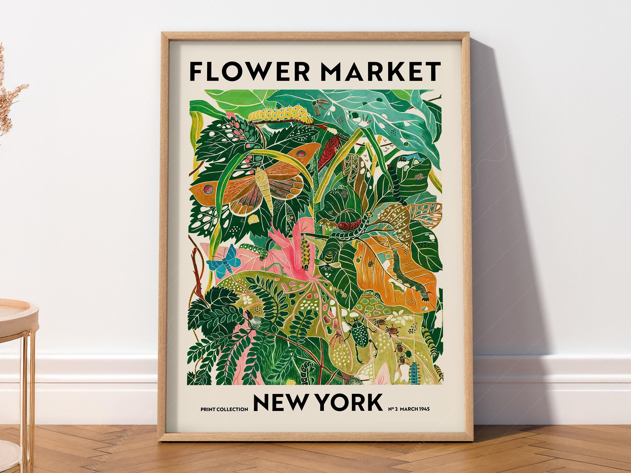 The New Yorker Print Green - Etsy