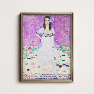 Gustav Klimt Poster: Portrait of Mada Primavesi, Museum Quality Print 3 image 10