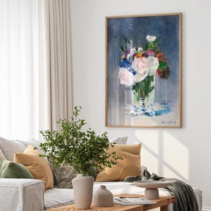 Edouard Manet Floral Print, Impressionism Fine Art image 10