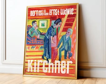 Nollendorfplatz - Ernst Ludwig Kirchner Hand-painted Oil Painting