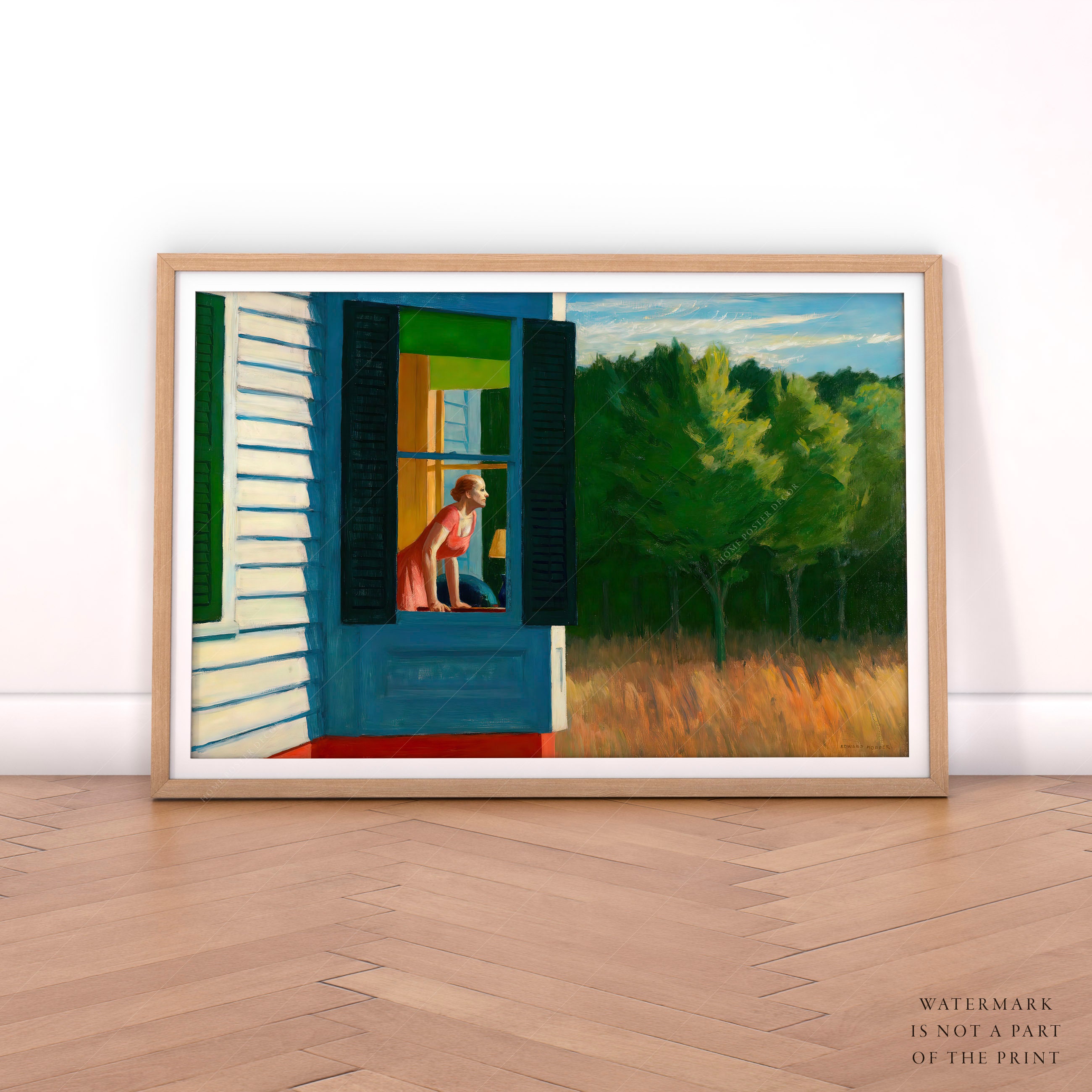 Edward Hopper Art Cape Cod Morning American Art Museum Etsy
