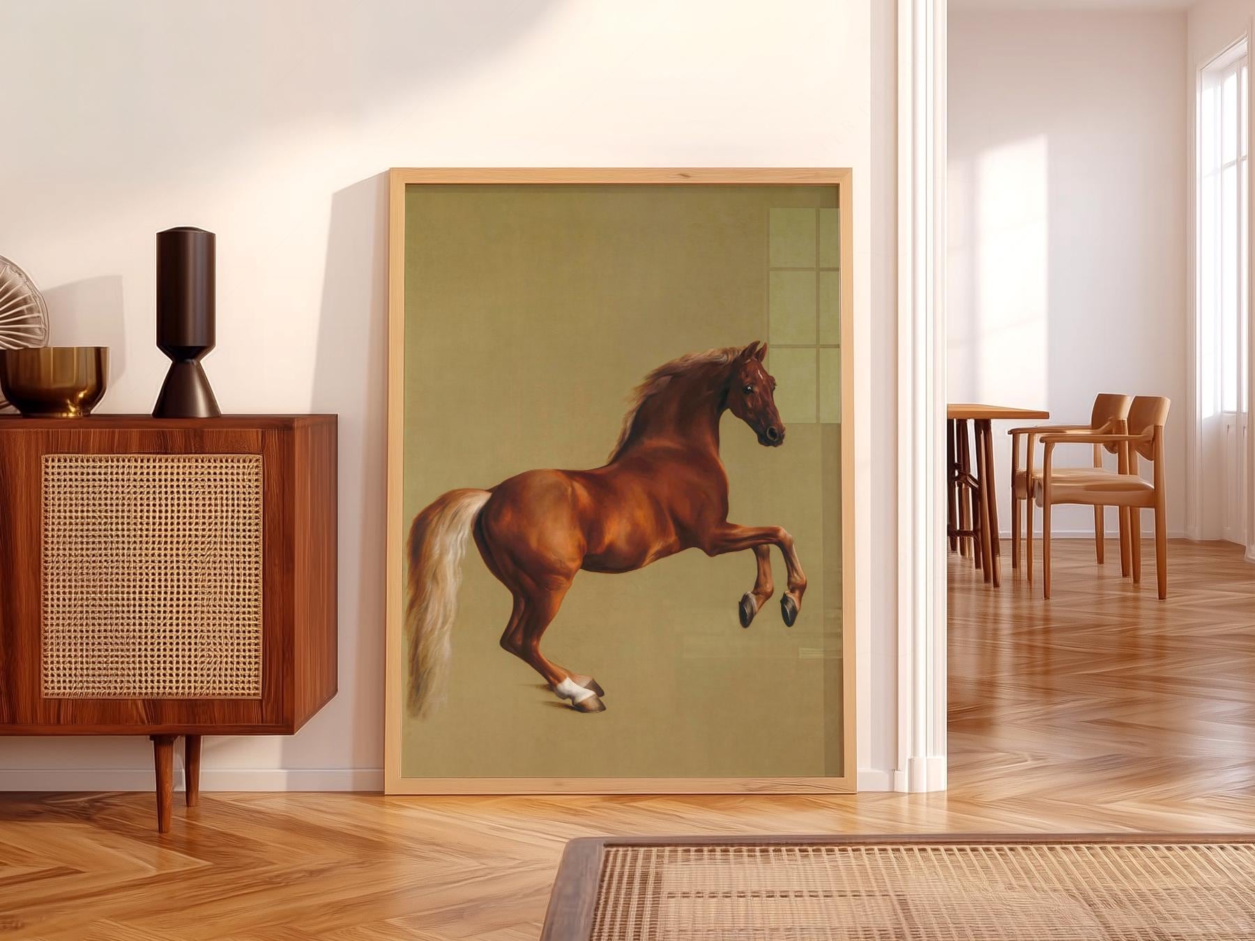 Whistlejacket by George Stubbs, Portrait of a Horse, Elegant Wall