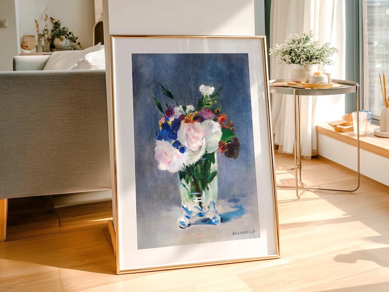Edouard Manet Floral Print, Impressionism Fine Art image 5