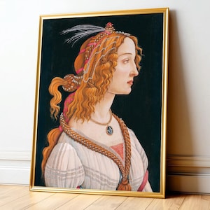 Botticelli art print Renaissance wall art Italian masterpiece Famous artwork poster Classical art poster Wedding gift idea 21 4 image 1
