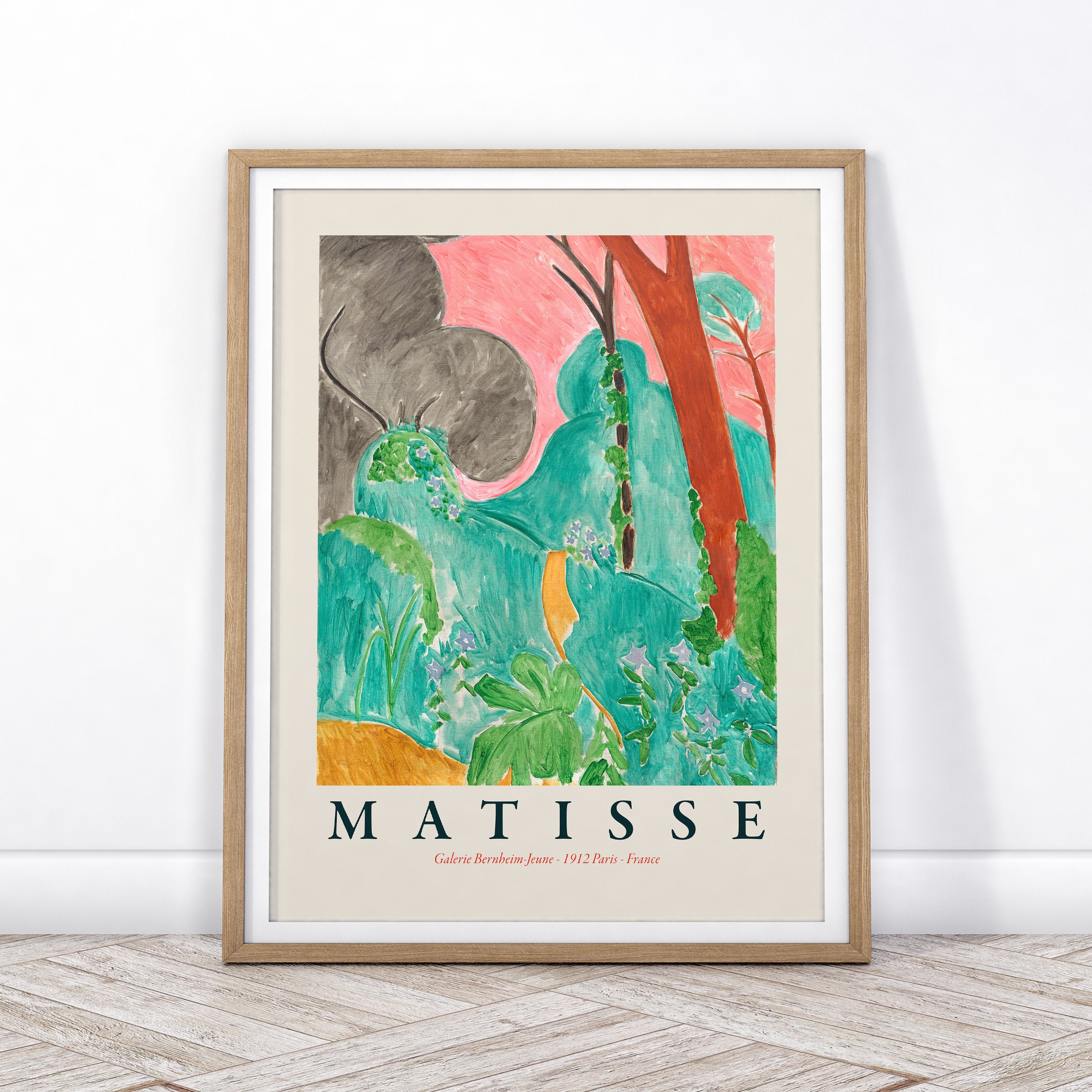 Henri Matisse Print Matisse Exhibition Matisse Garden Etsy Canada