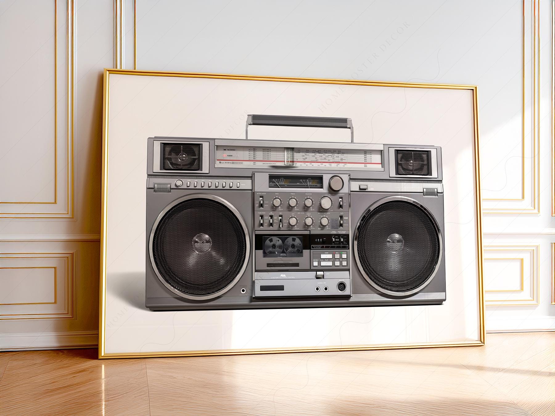 RC M90 Boombox Art Print, 80s Hip Hop Decor - Etsy