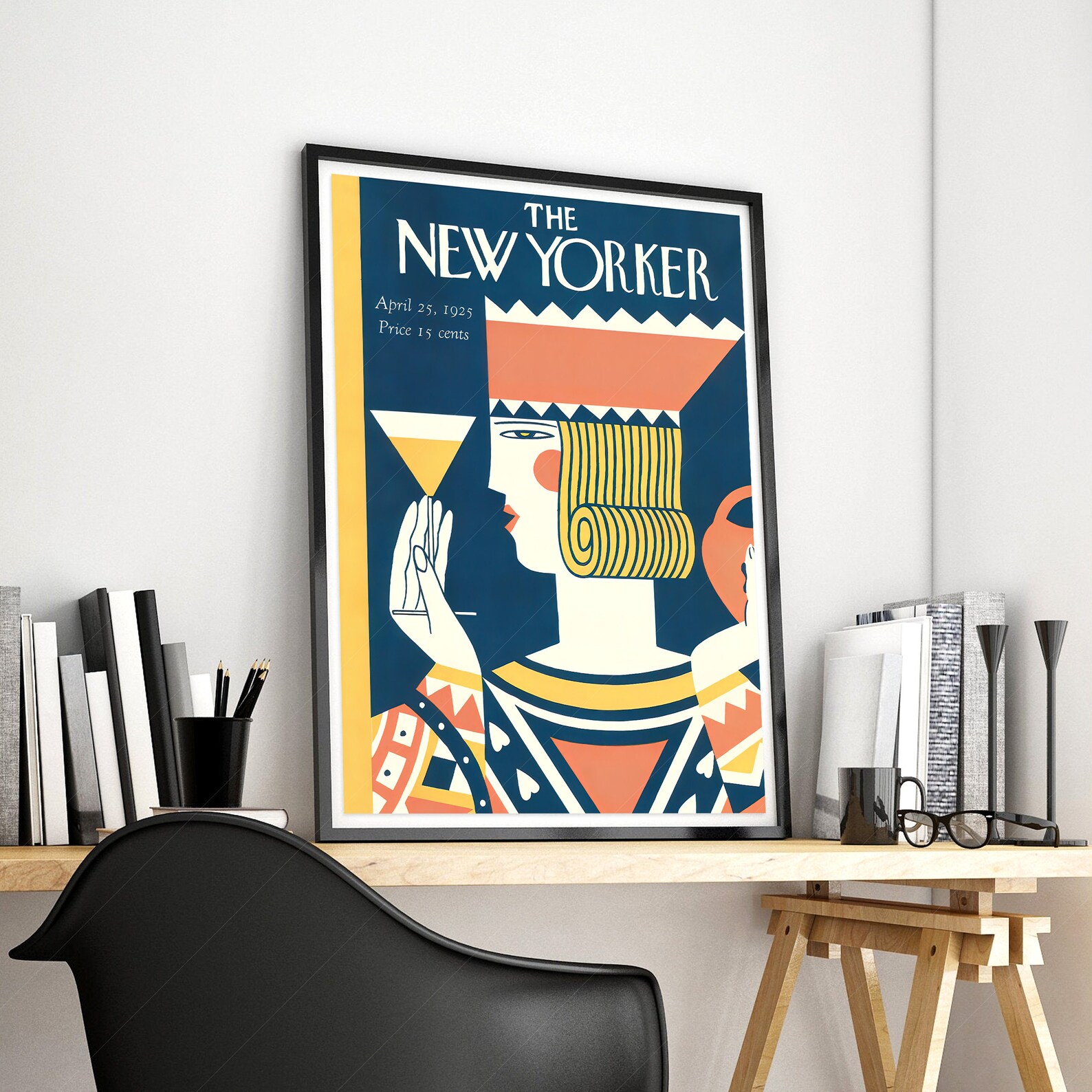 Modern Wall Decor the New Yorker Magazine Magazine Cover Etsy