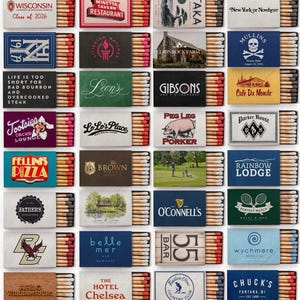 Personalized Matchbox Art Print: Favorite Place Keepsake image 3