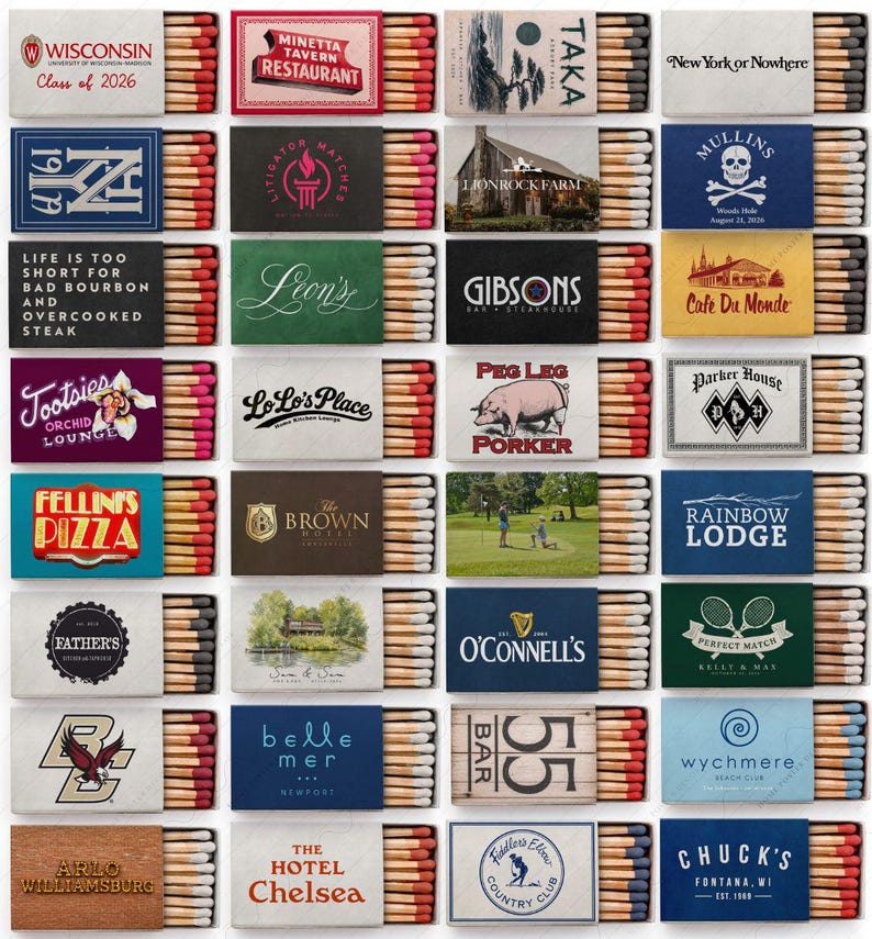 Personalized Matchbox Art Print: Favorite Place Keepsake image 3