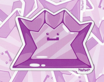 Gemstone Ditto // Glossy Vinyl Sticker (3 inches)