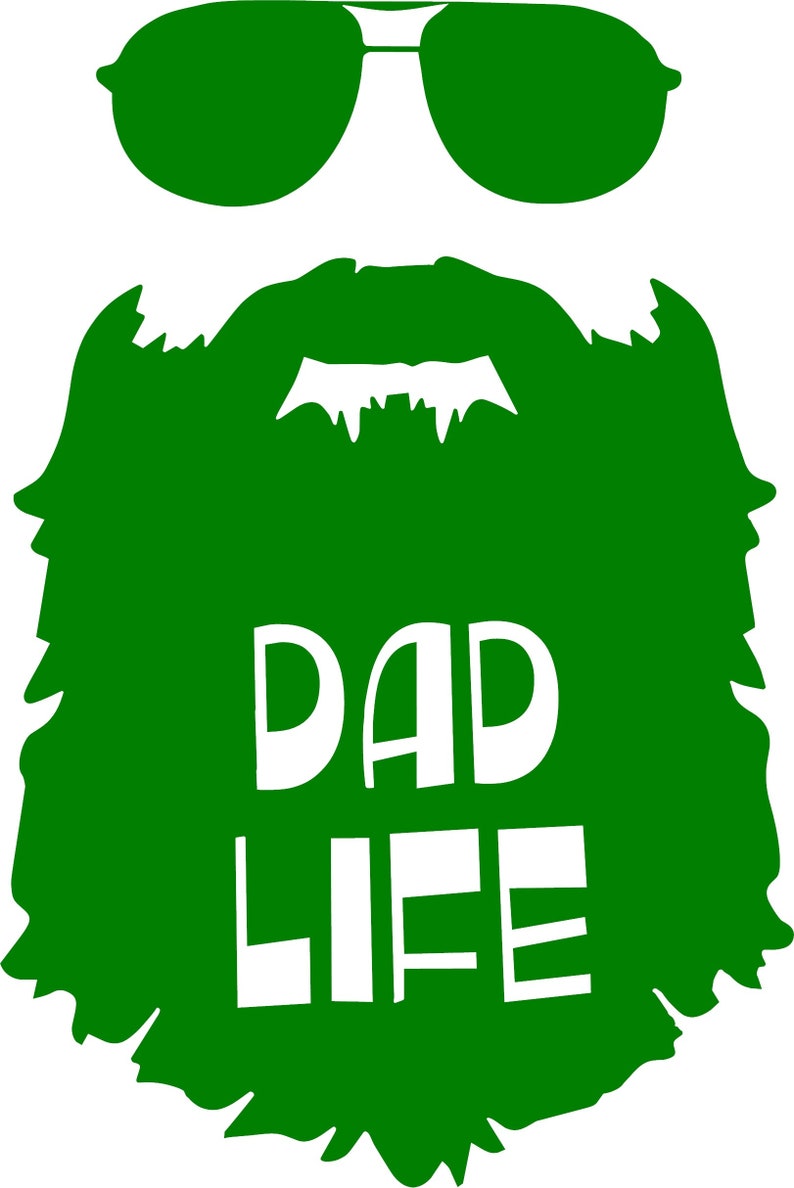 Download Dad life beard decal laptop decal vinyl decal sticker | Etsy